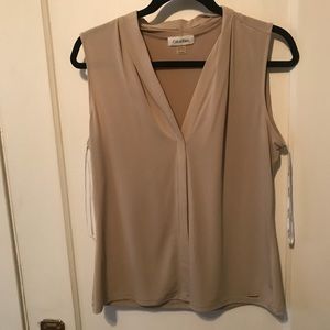 Calvin Klein Sleeveless Blouse